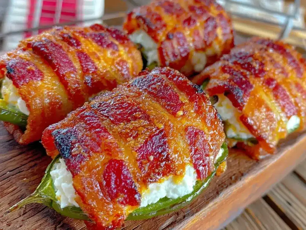 bacon-wrapped jalapeño poppers - featured image