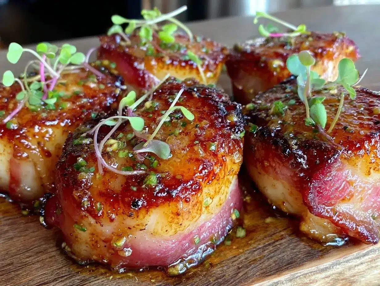 bacon-wrapped scallops preparation steps