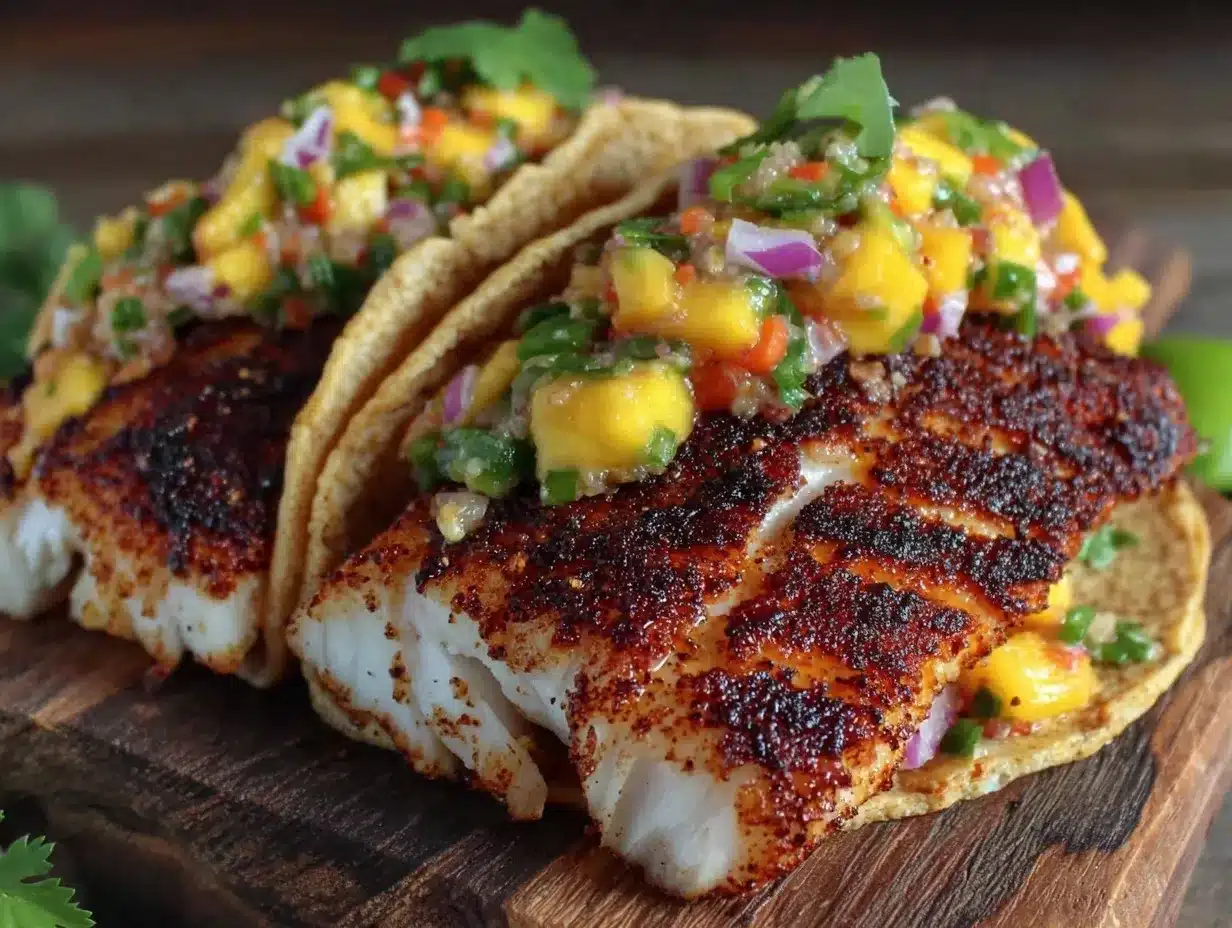 blackened mahi mahi tacos preparation steps
