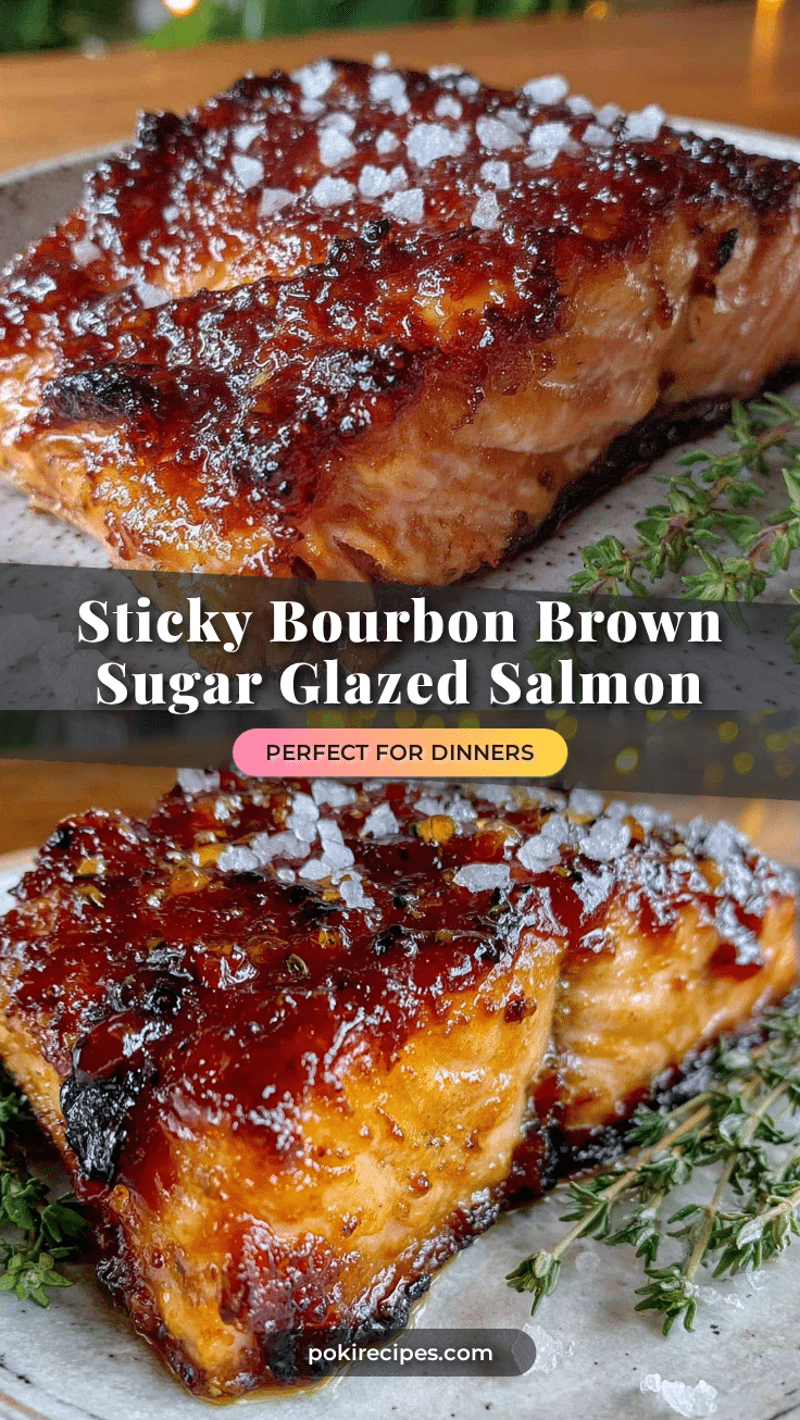 bourbon brown sugar glazed salmon recipe