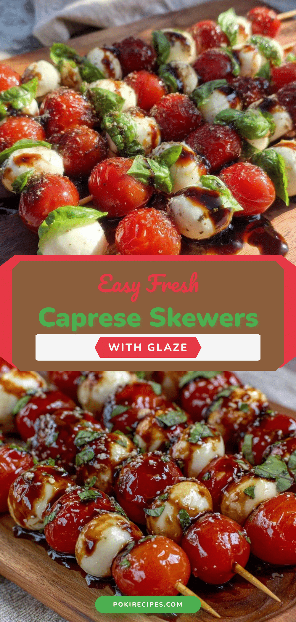 Caprese skewers recipe