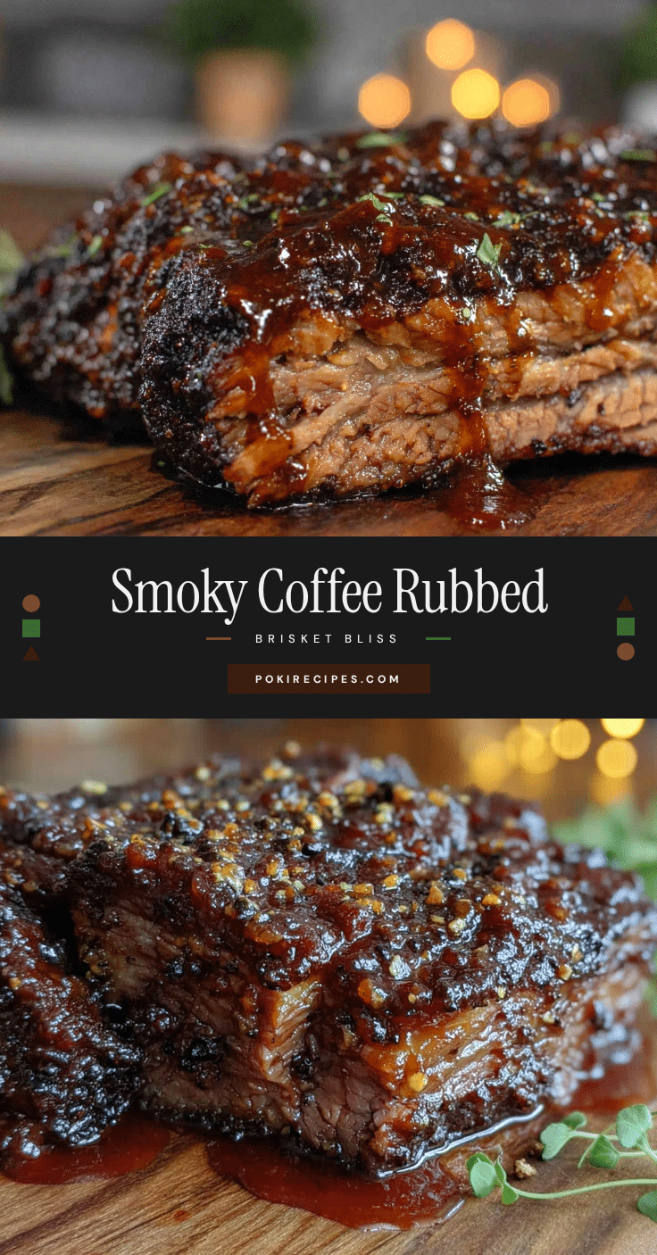coffee rubbed brisket recipe