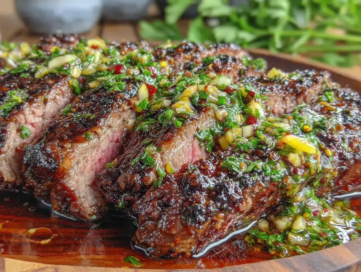 coffee-rubbed tri-tip steak preparation steps