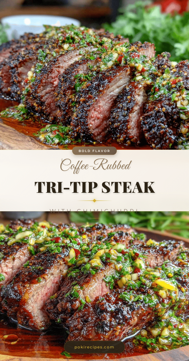 coffee-rubbed tri-tip steak recipe