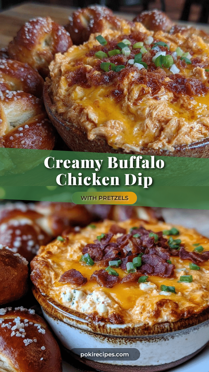creamy buffalo chicken dip recipe