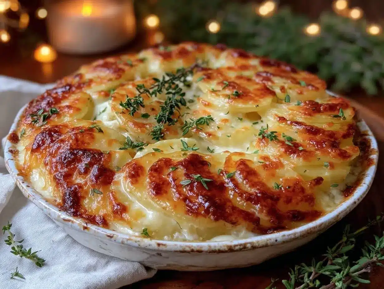 creamy cheesy scalloped potatoes with gruyere preparation steps