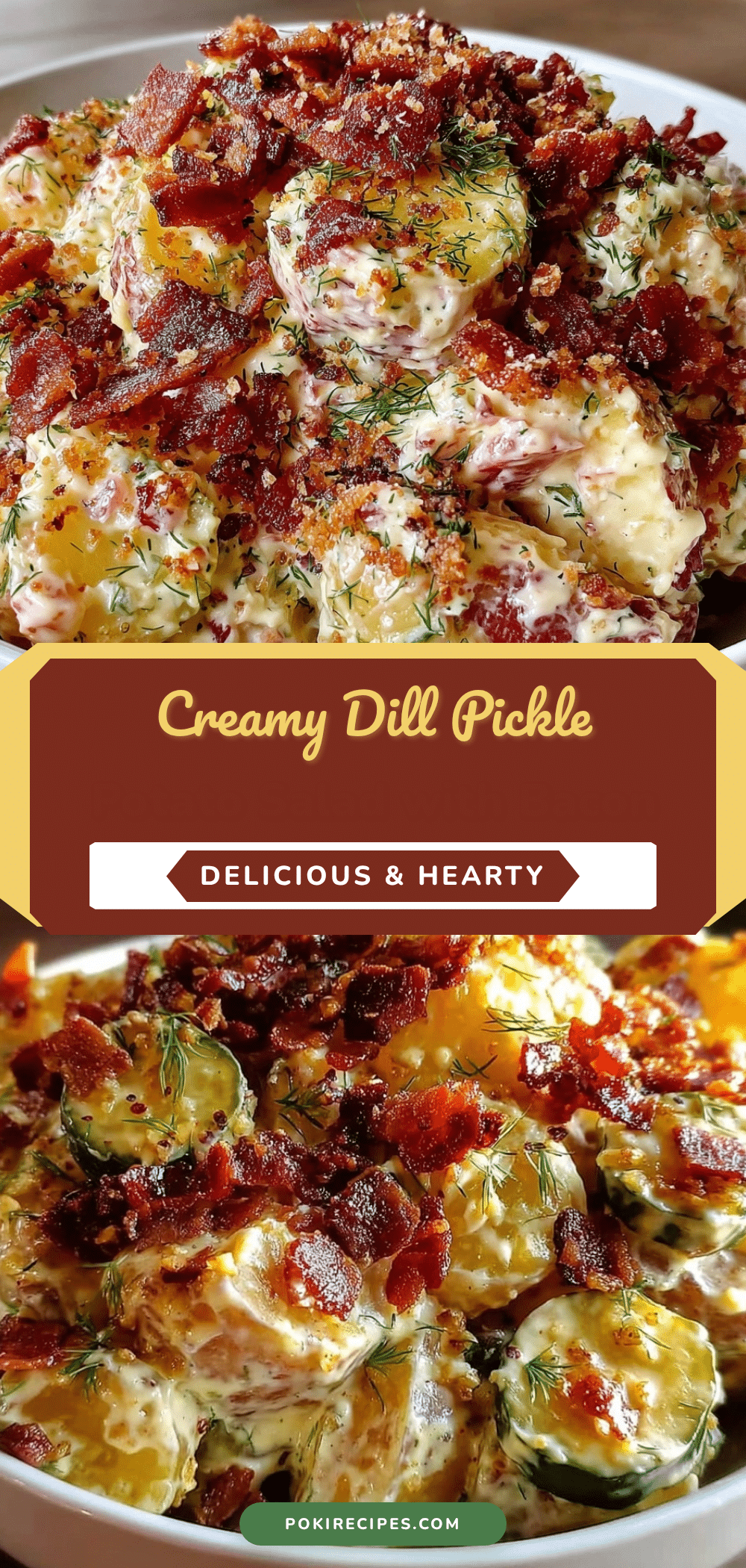 creamy dill pickle potato salad recipe
