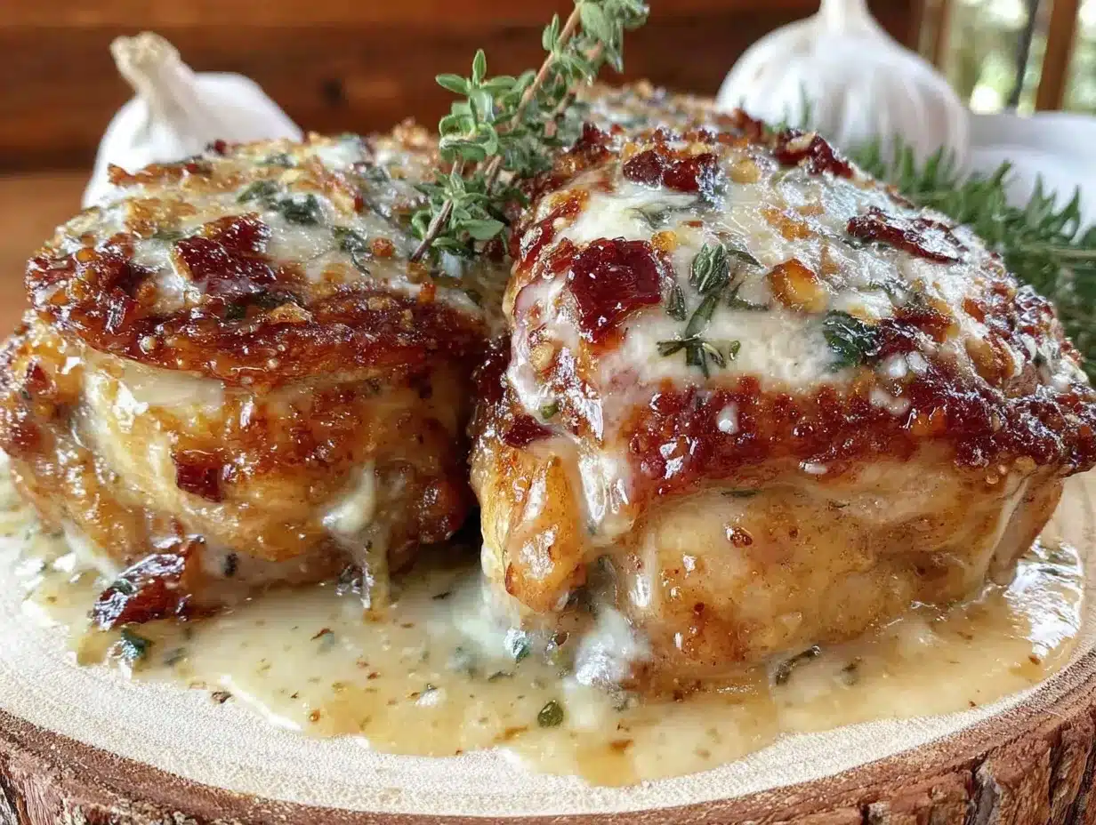 creamy garlic butter chicken thighs preparation steps