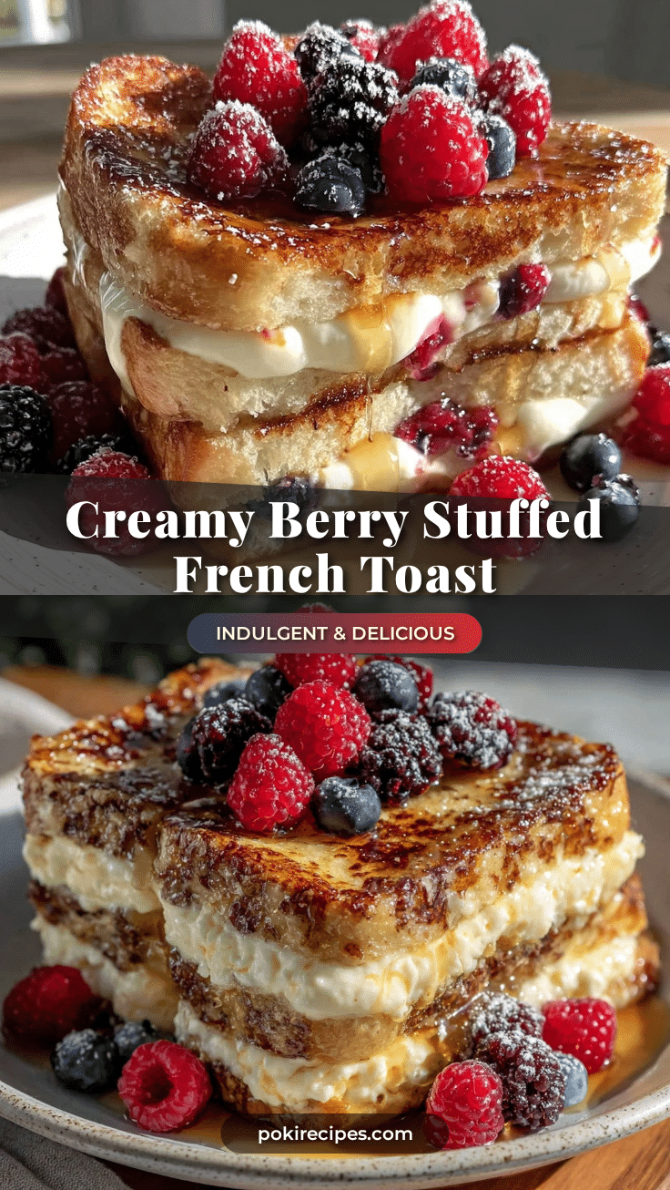 creamy stuffed french toast recipe