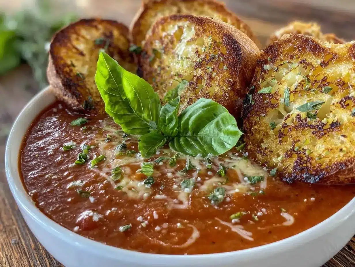 creamy tomato basil soup preparation steps