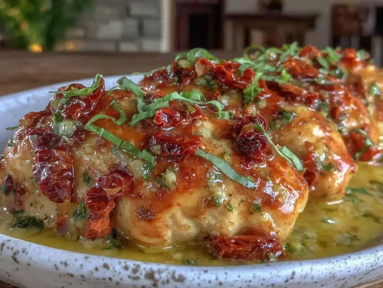 creamy tuscan butter chicken preparation steps