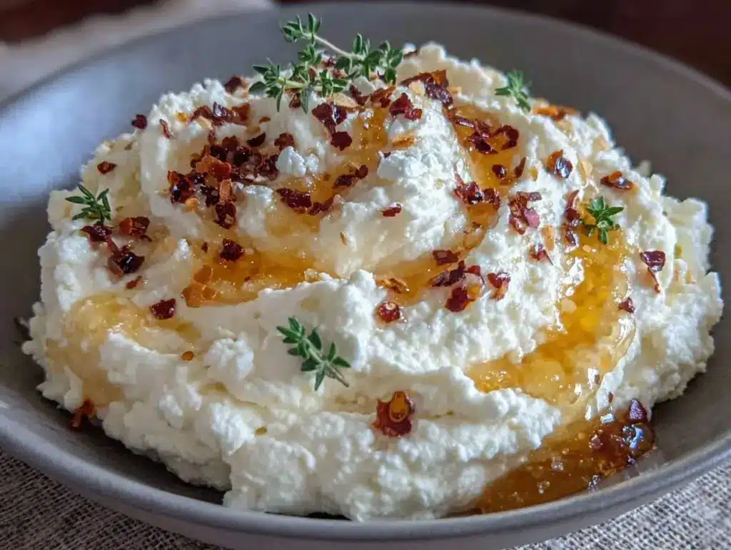 creamy whipped feta dip - featured image