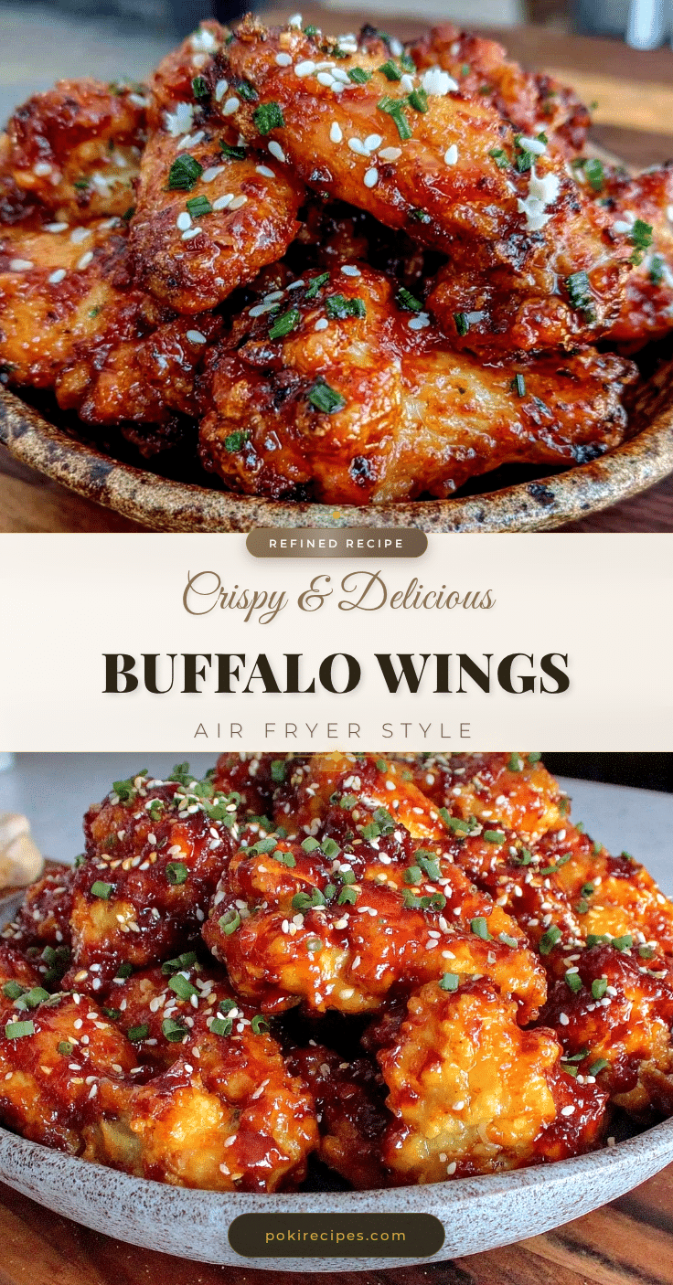 crispy air fryer chicken wings recipe