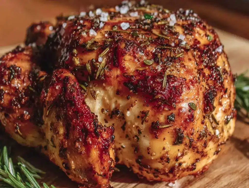 crispy beer can chicken - featured image