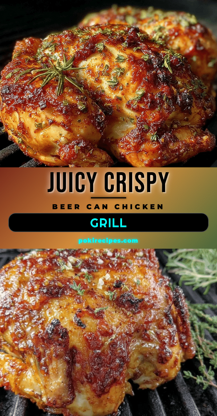 crispy beer can chicken recipe