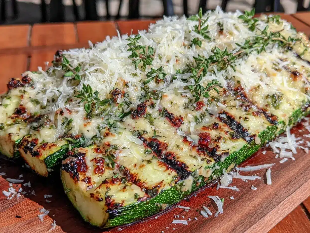 crispy grilled zucchini recipe preparation steps