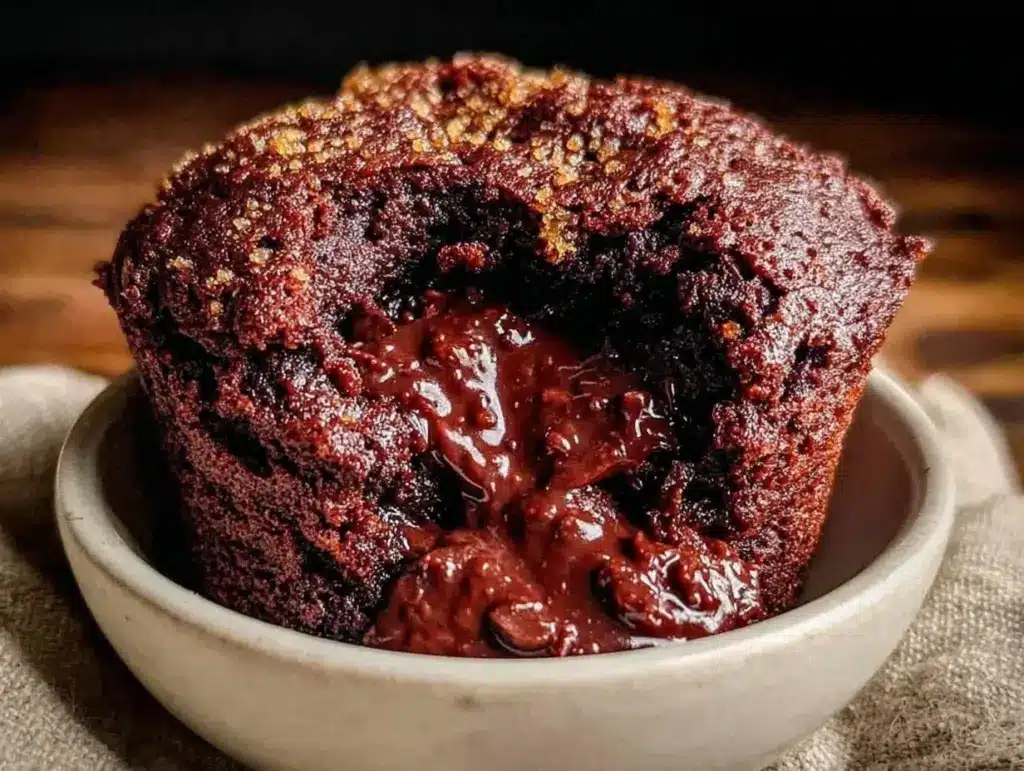 easy 5-minute chocolate lava mug cake - featured image