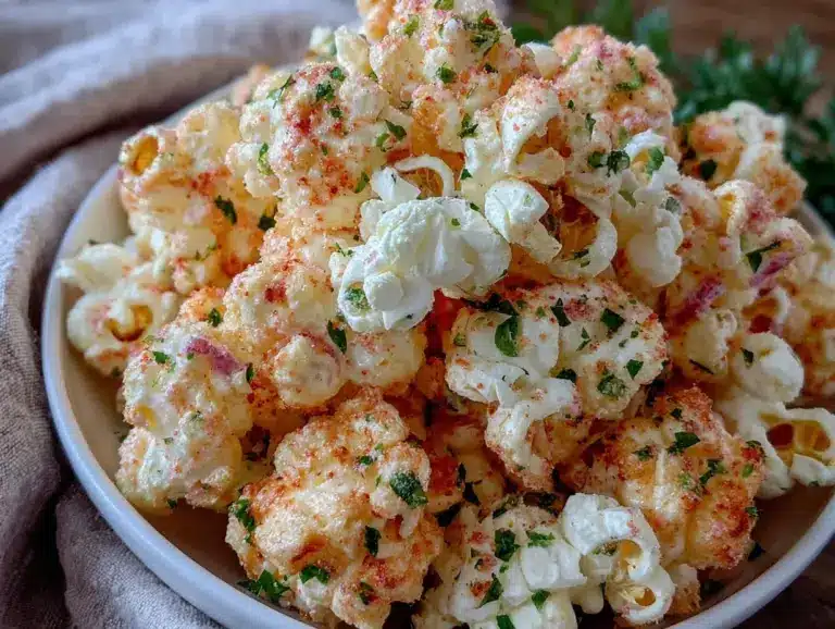 easy ranch popcorn seasoning mix - featured image