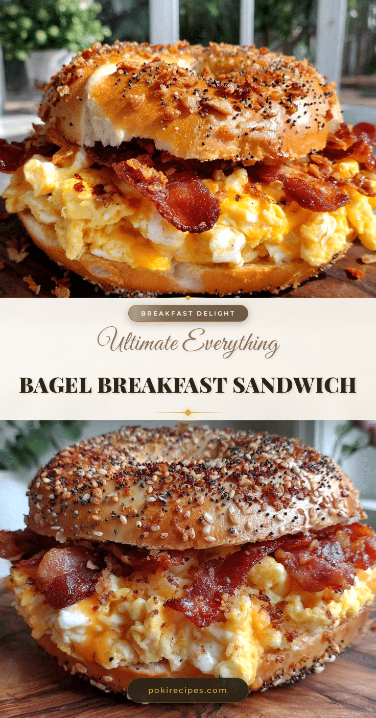 everything bagel breakfast sandwich recipe