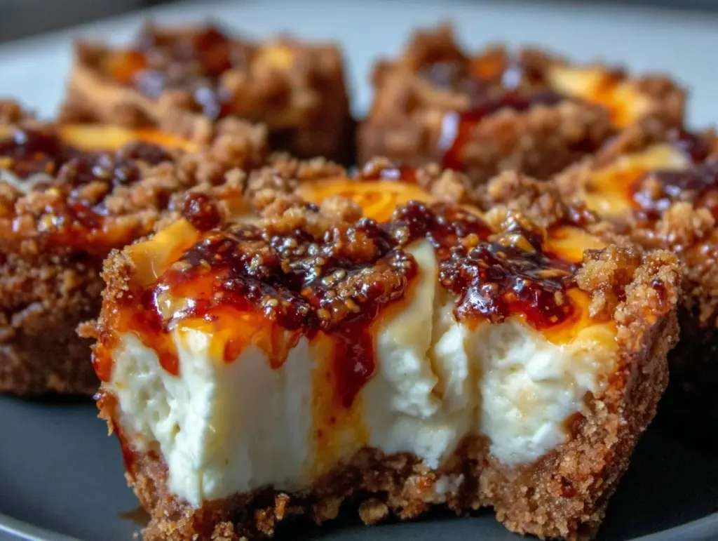 firecracker cheesecake bites - featured image