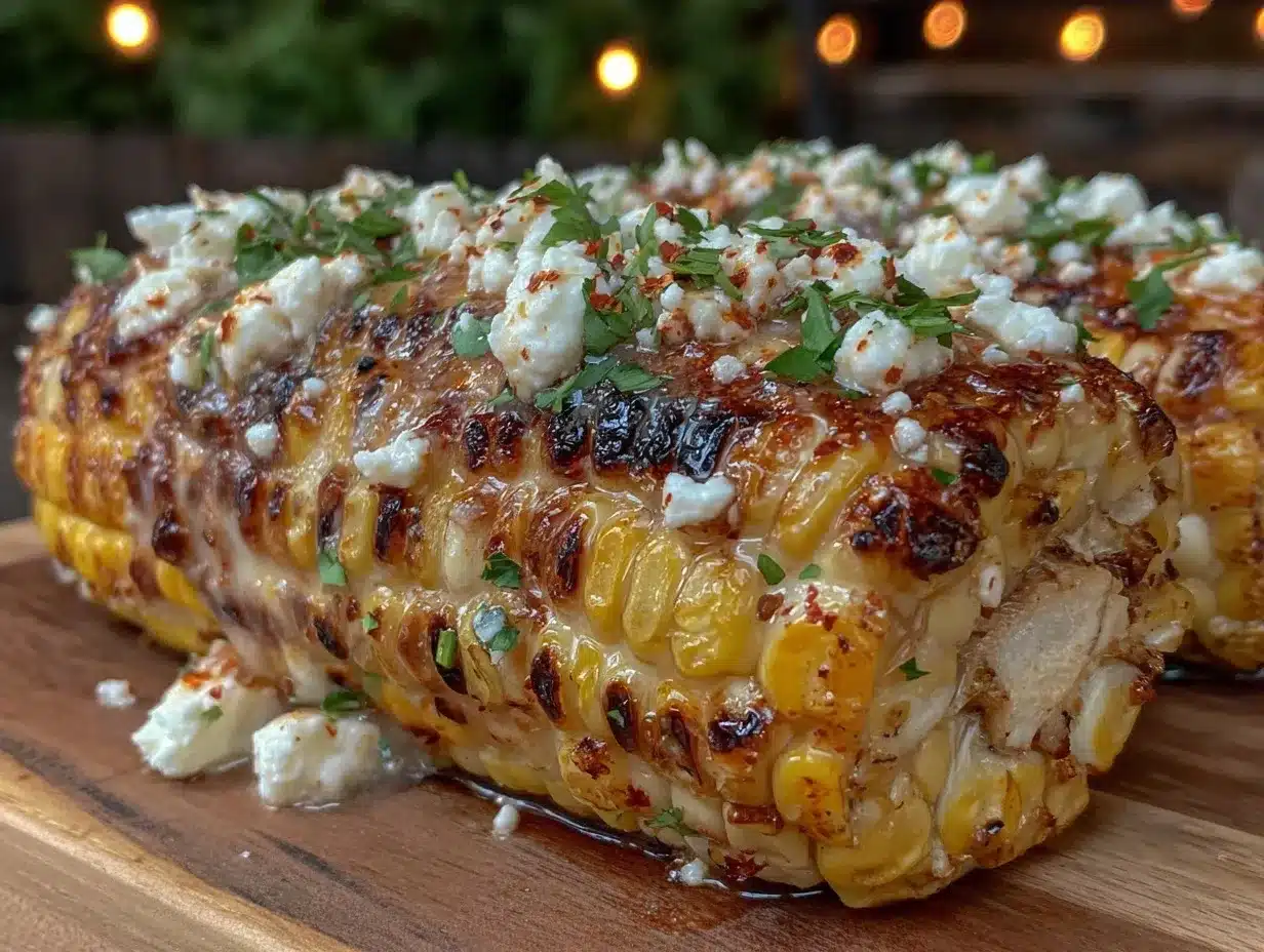 flavorful elote with creamy cotija cheese preparation steps