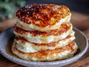 fluffy japanese soufflé pancakes - featured image