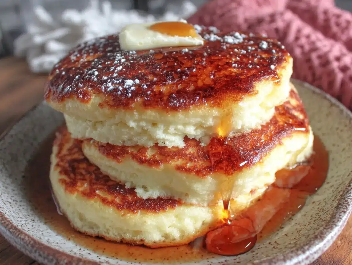 fluffy japanese soufflé pancakes preparation steps