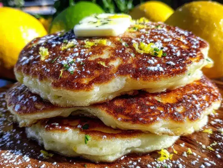 fluffy ricotta pancakes - featured image