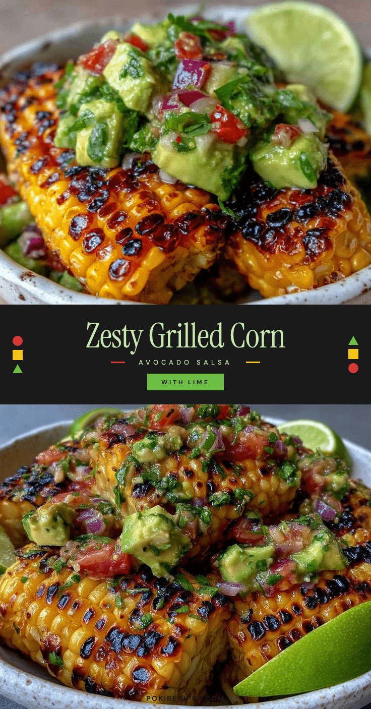 fresh grilled corn and avocado salsa recipe