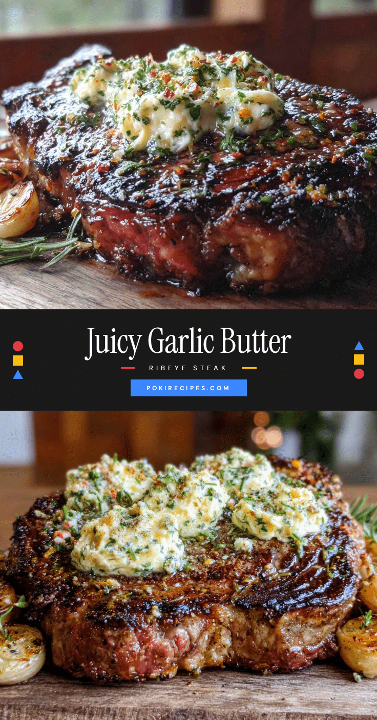 garlic butter ribeye steak recipe