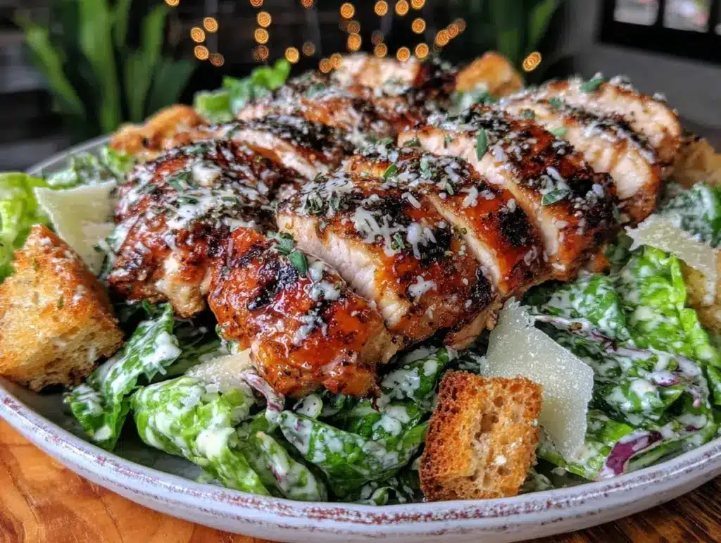 grilled chicken Caesar salad - featured image