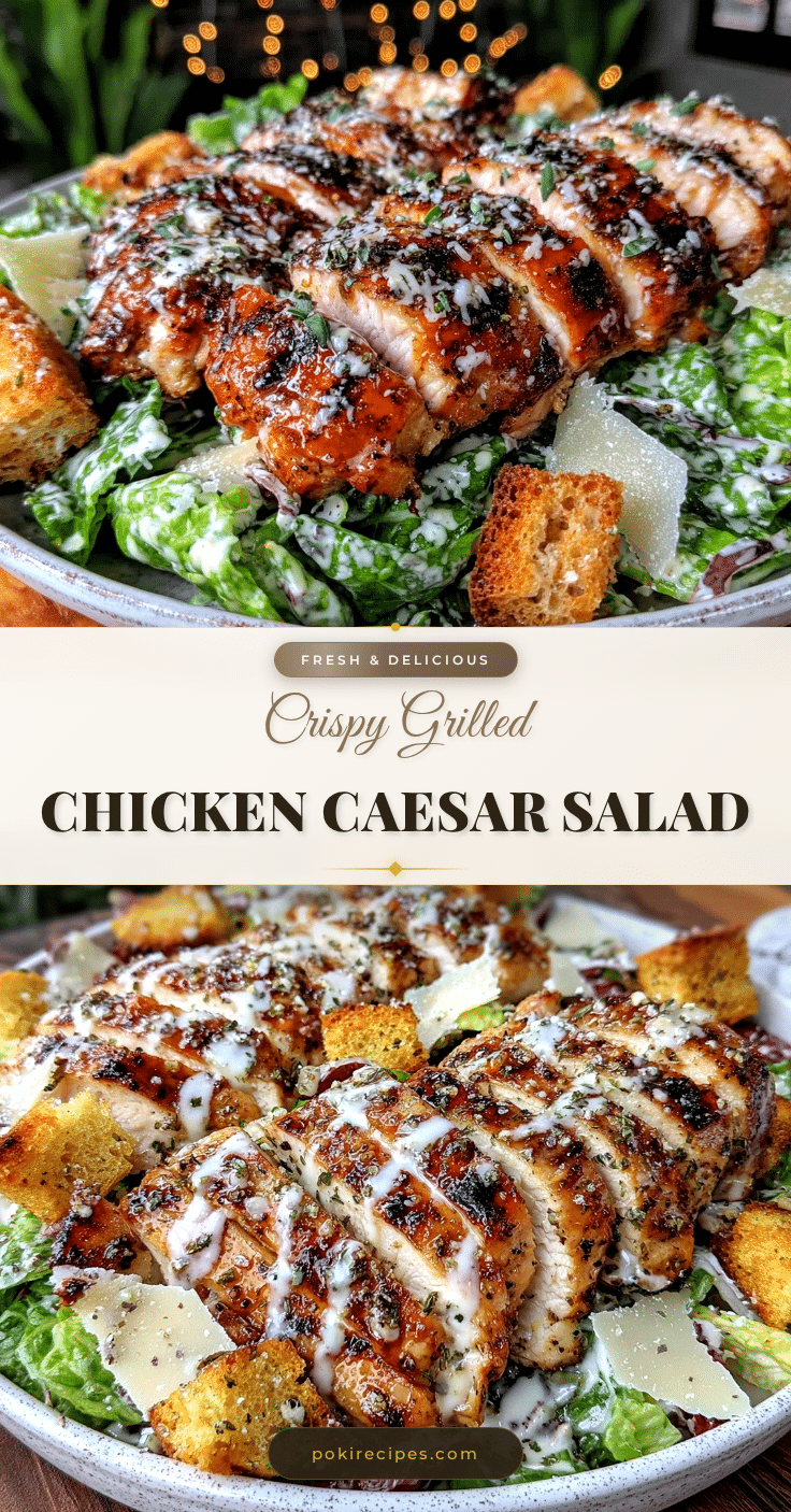 grilled chicken Caesar salad recipe