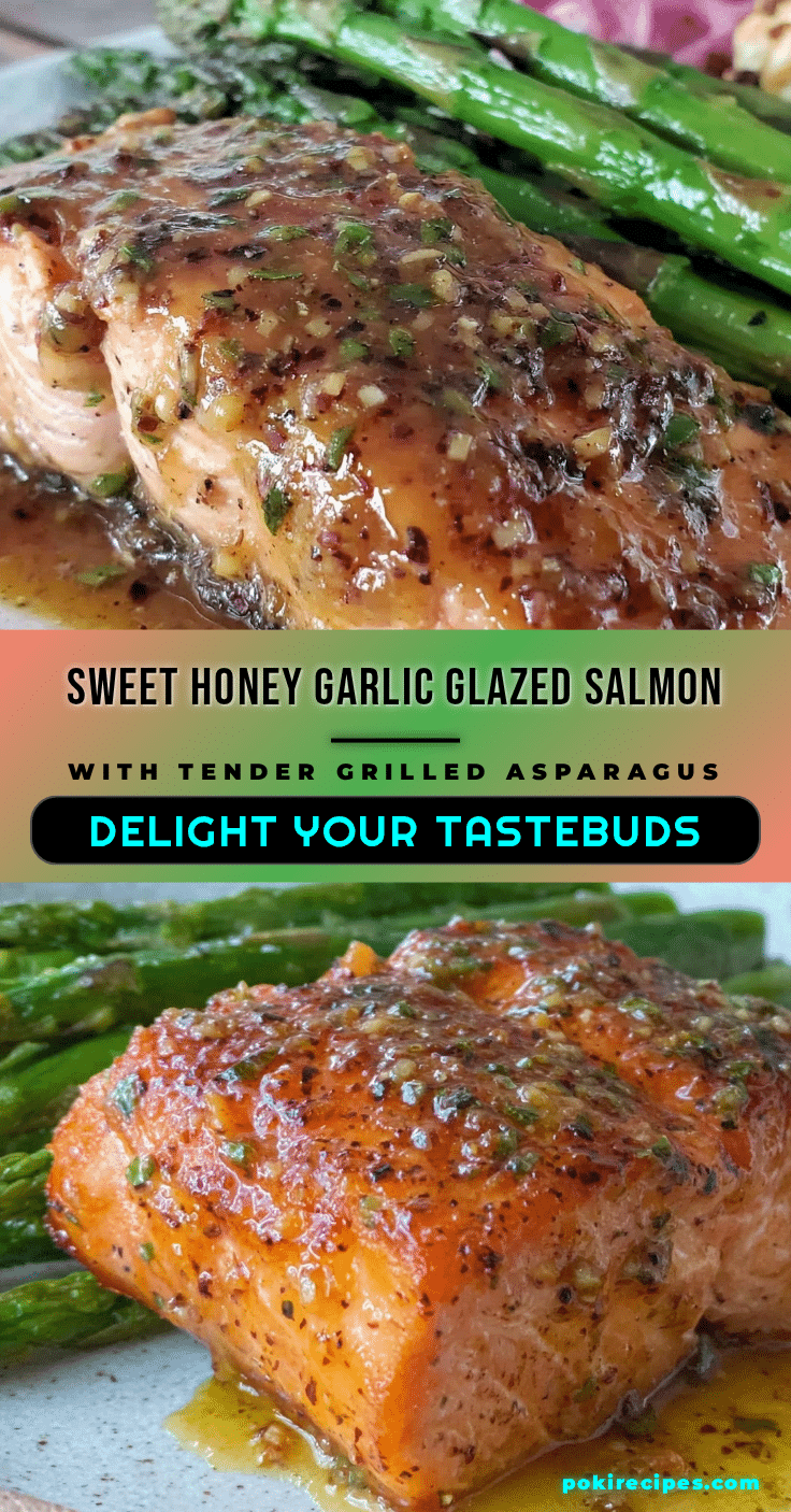 honey garlic glazed salmon recipe