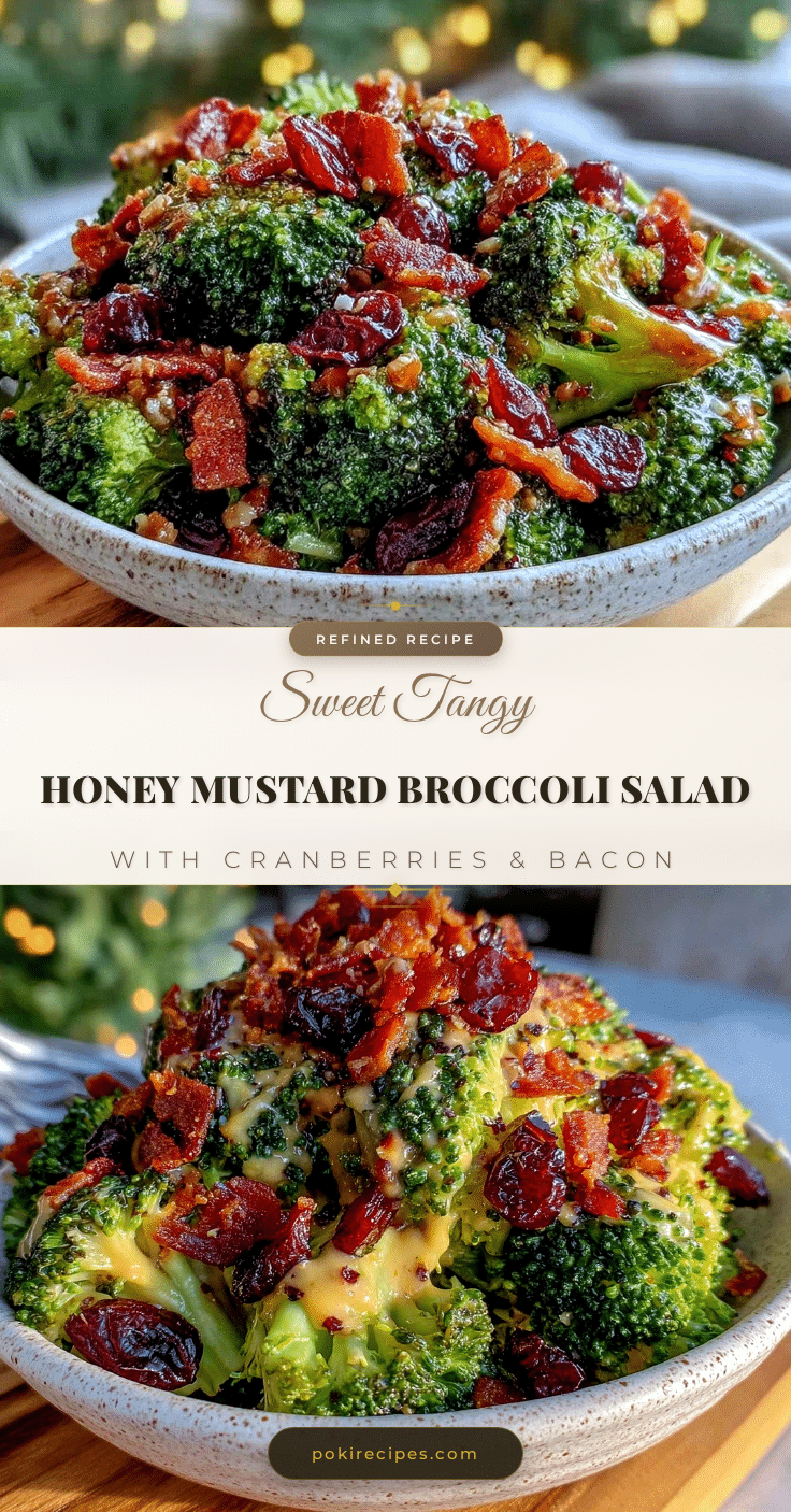 honey mustard broccoli salad recipe