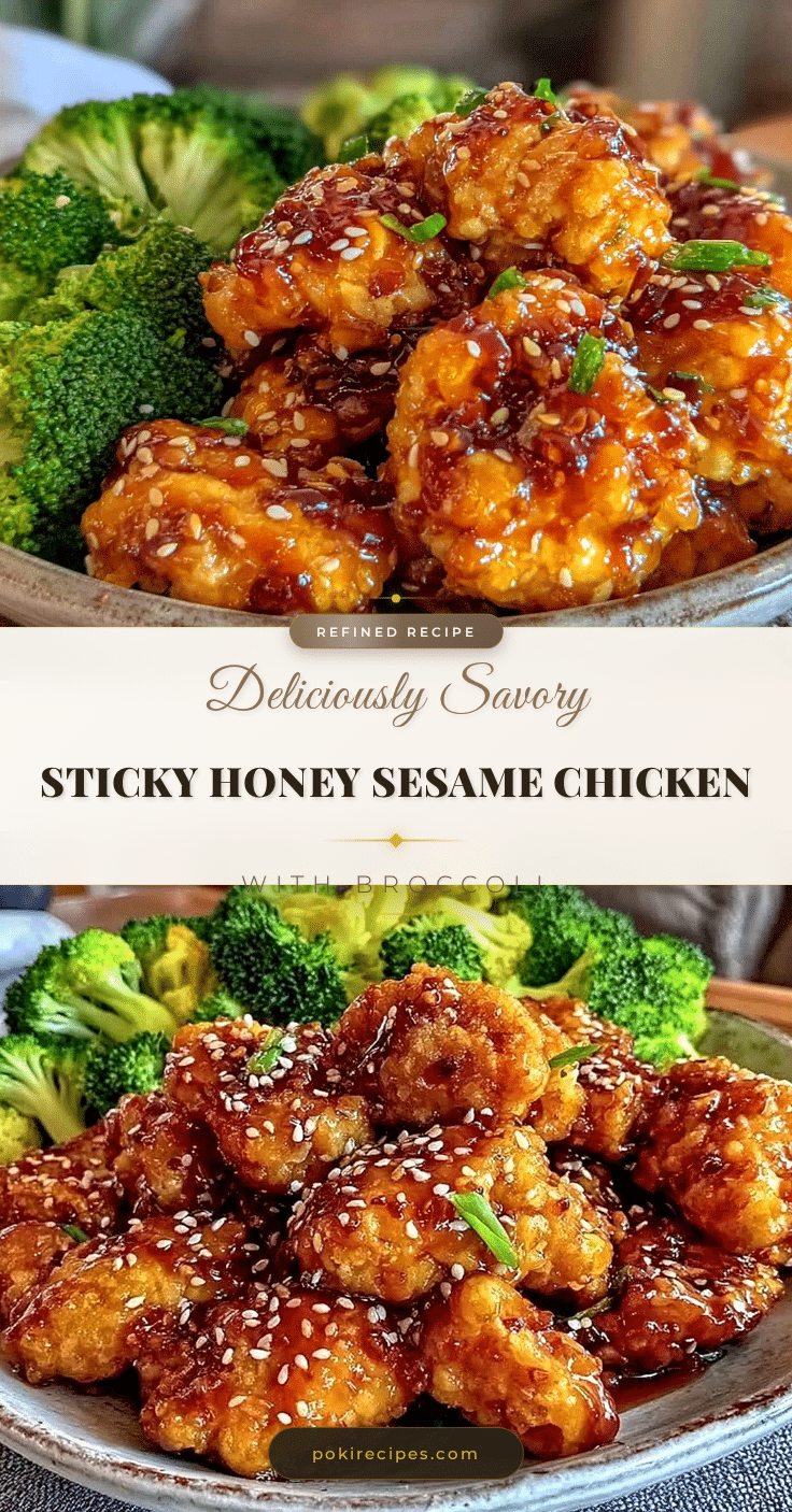 honey sesame chicken recipe