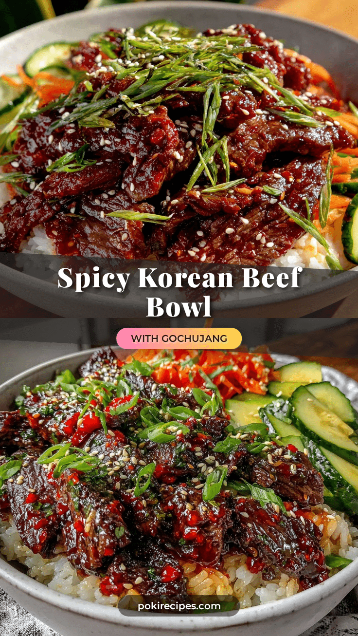 Korean beef bowl recipe