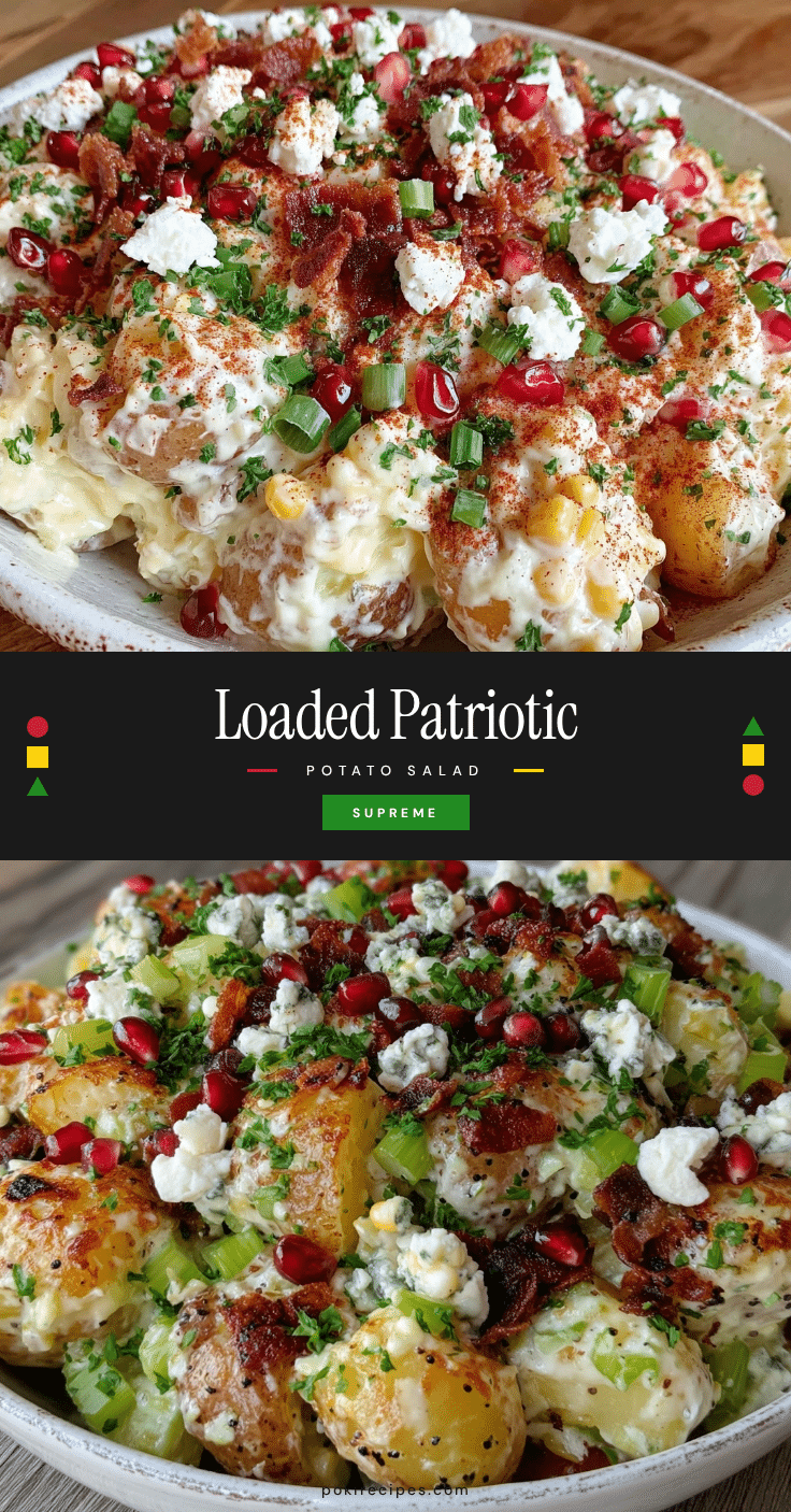 loaded patriotic potato salad supreme recipe