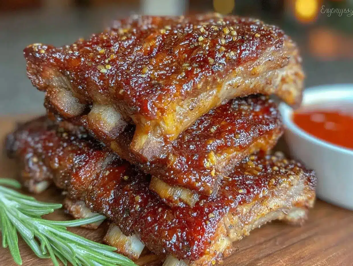 Memphis-Style Dry Rub Baby Back Ribs preparation steps