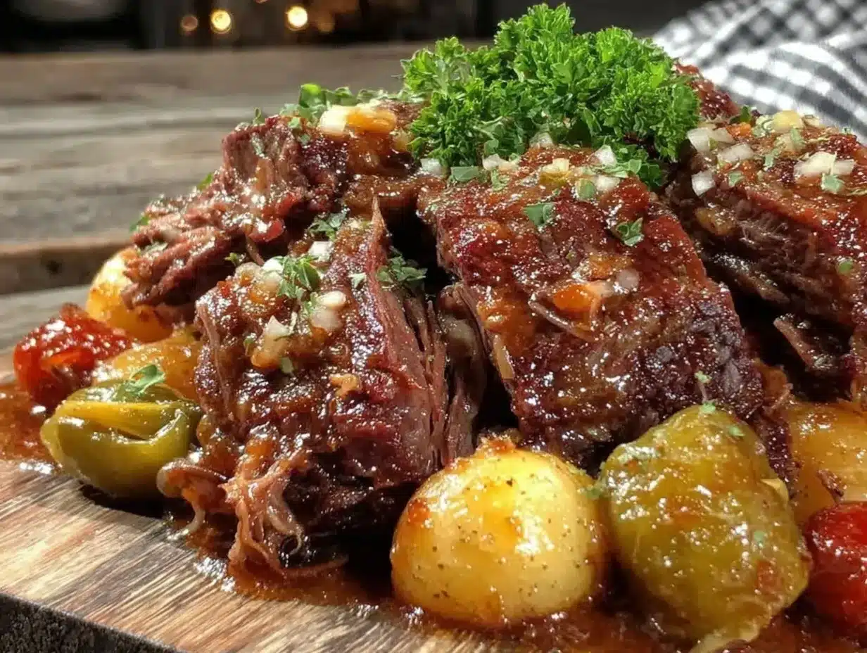 Mississippi pot roast preparation steps