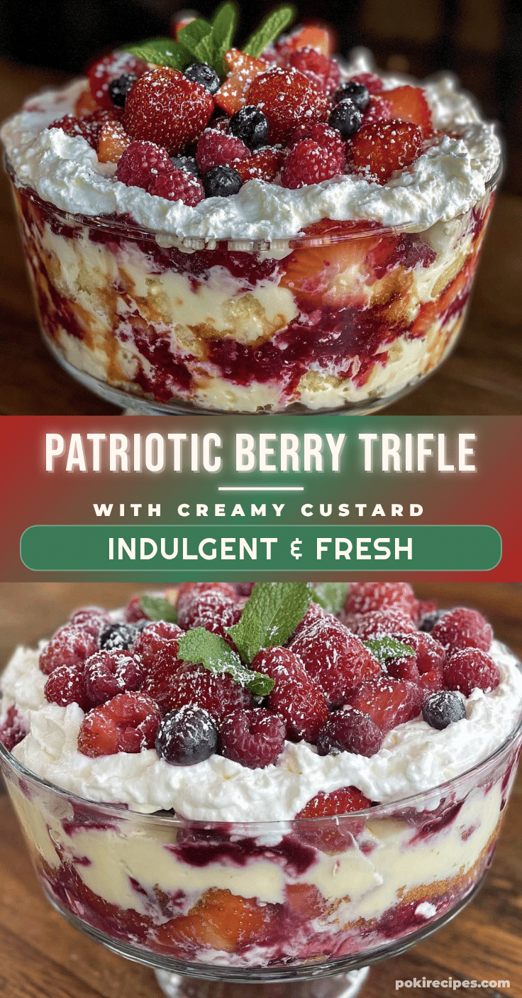 patriotic berry trifle recipe