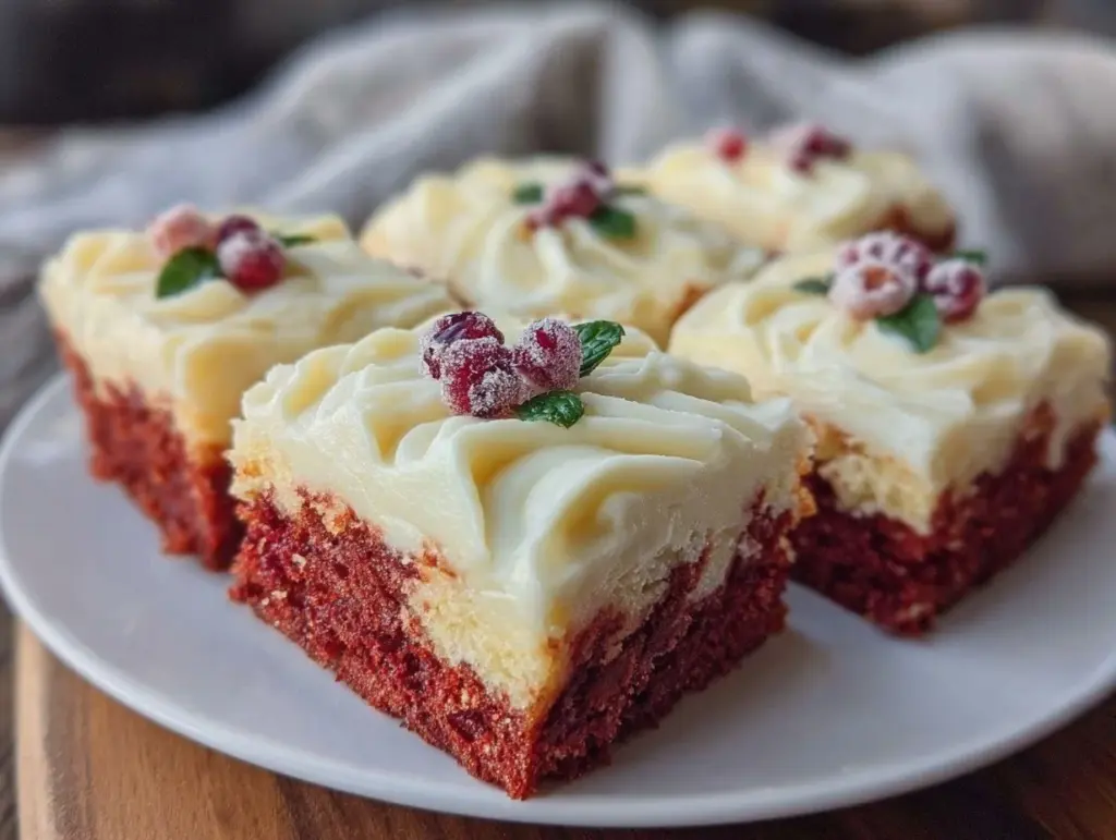 red velvet flag sheet cake - featured image