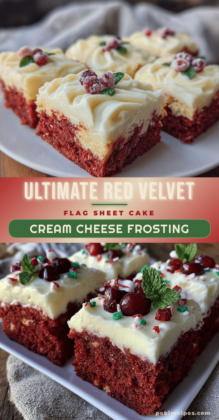 red velvet flag sheet cake recipe