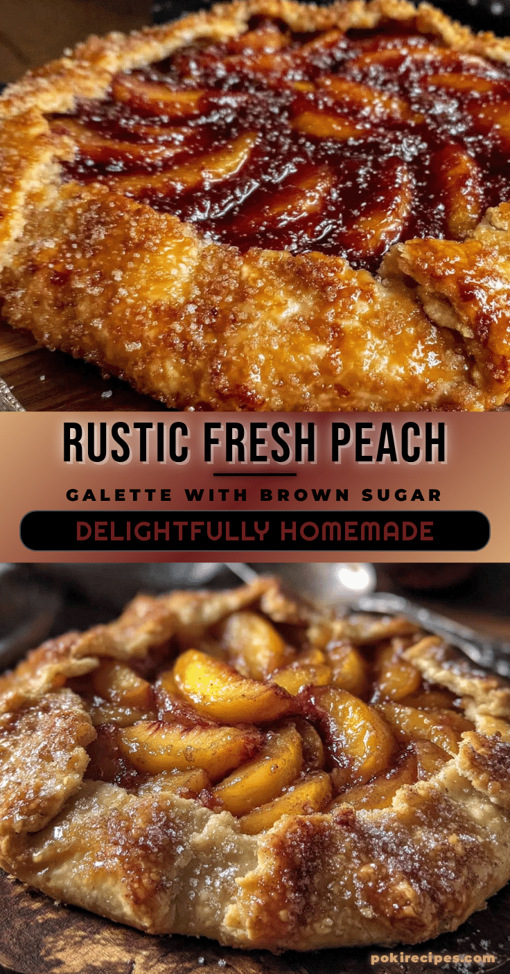 Rustic Fresh Peach Galette recipe
