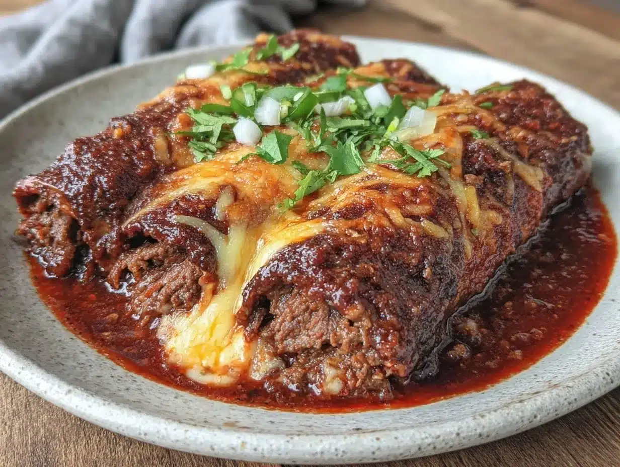 savory beef enchiladas preparation steps