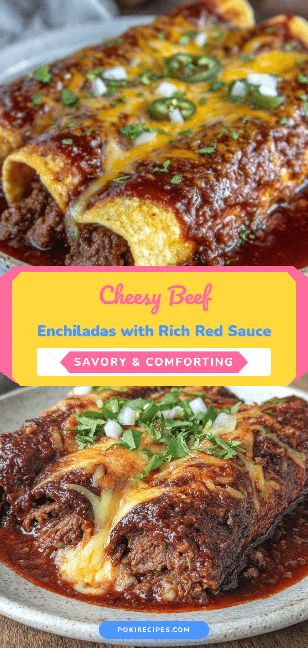 savory beef enchiladas recipe