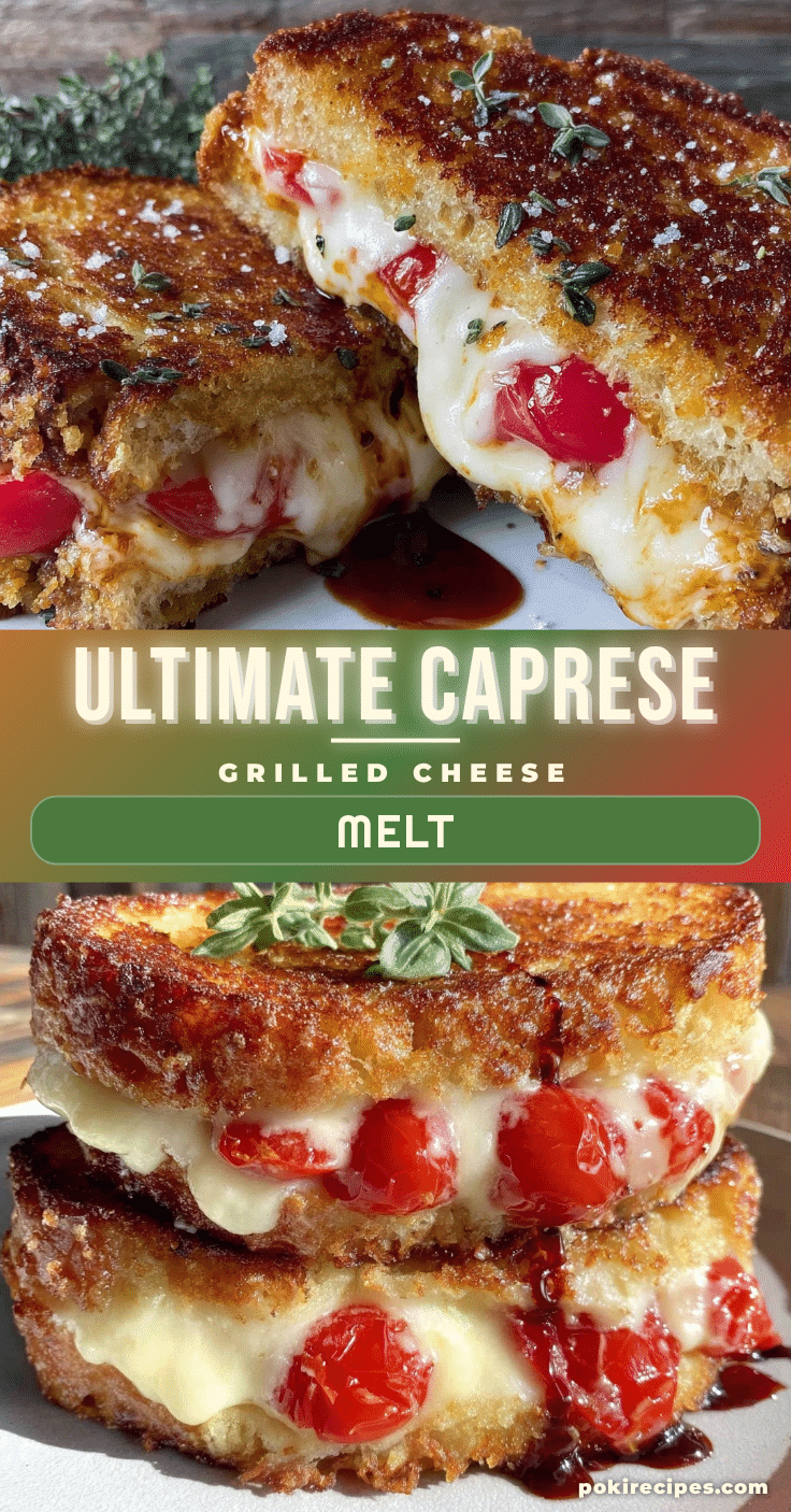 savory caprese grilled cheese recipe