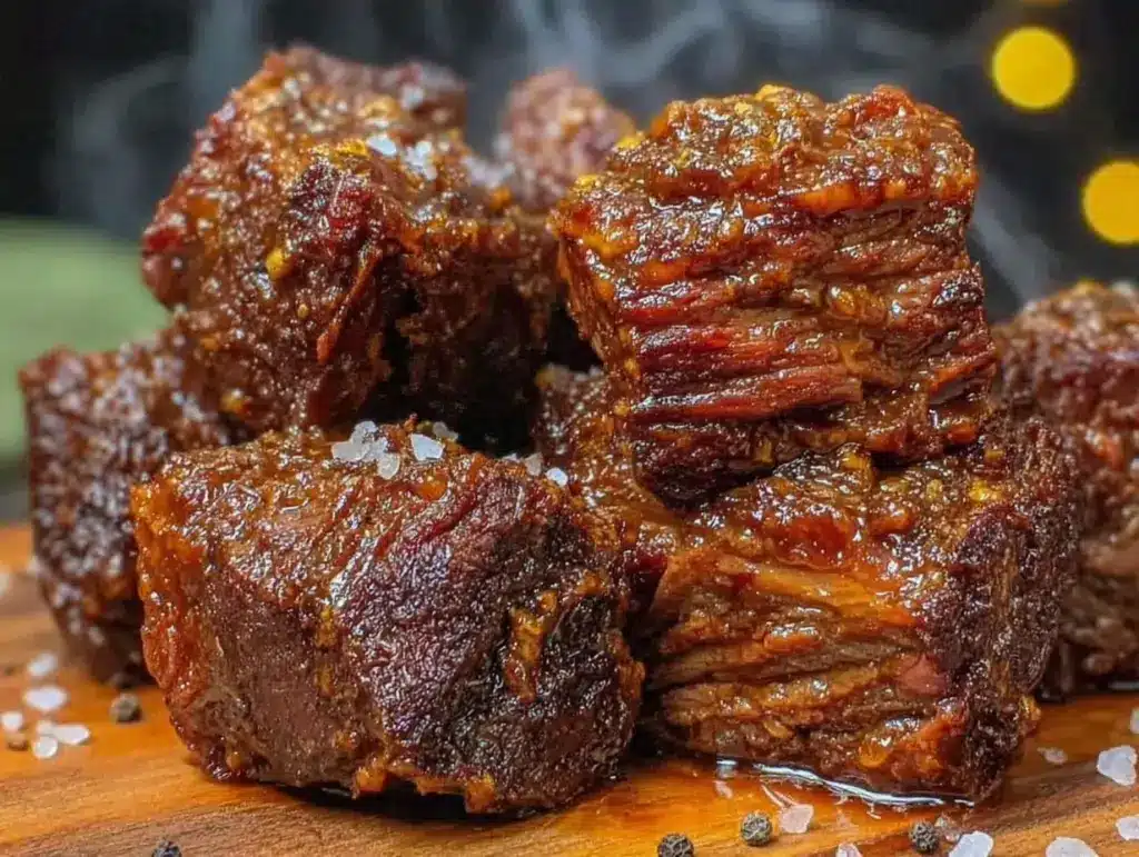 smoked brisket burnt ends - featured image