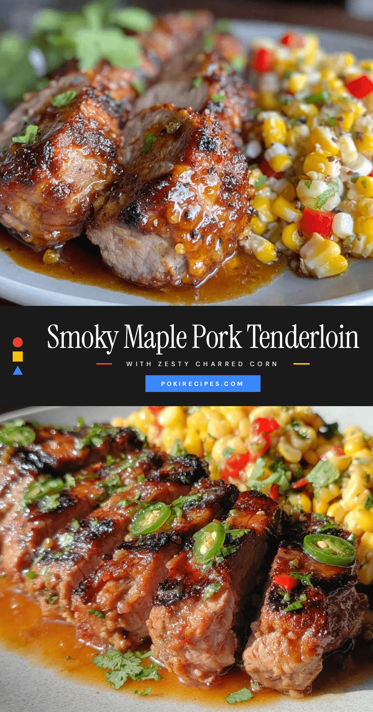 smoky maple pork tenderloin recipe