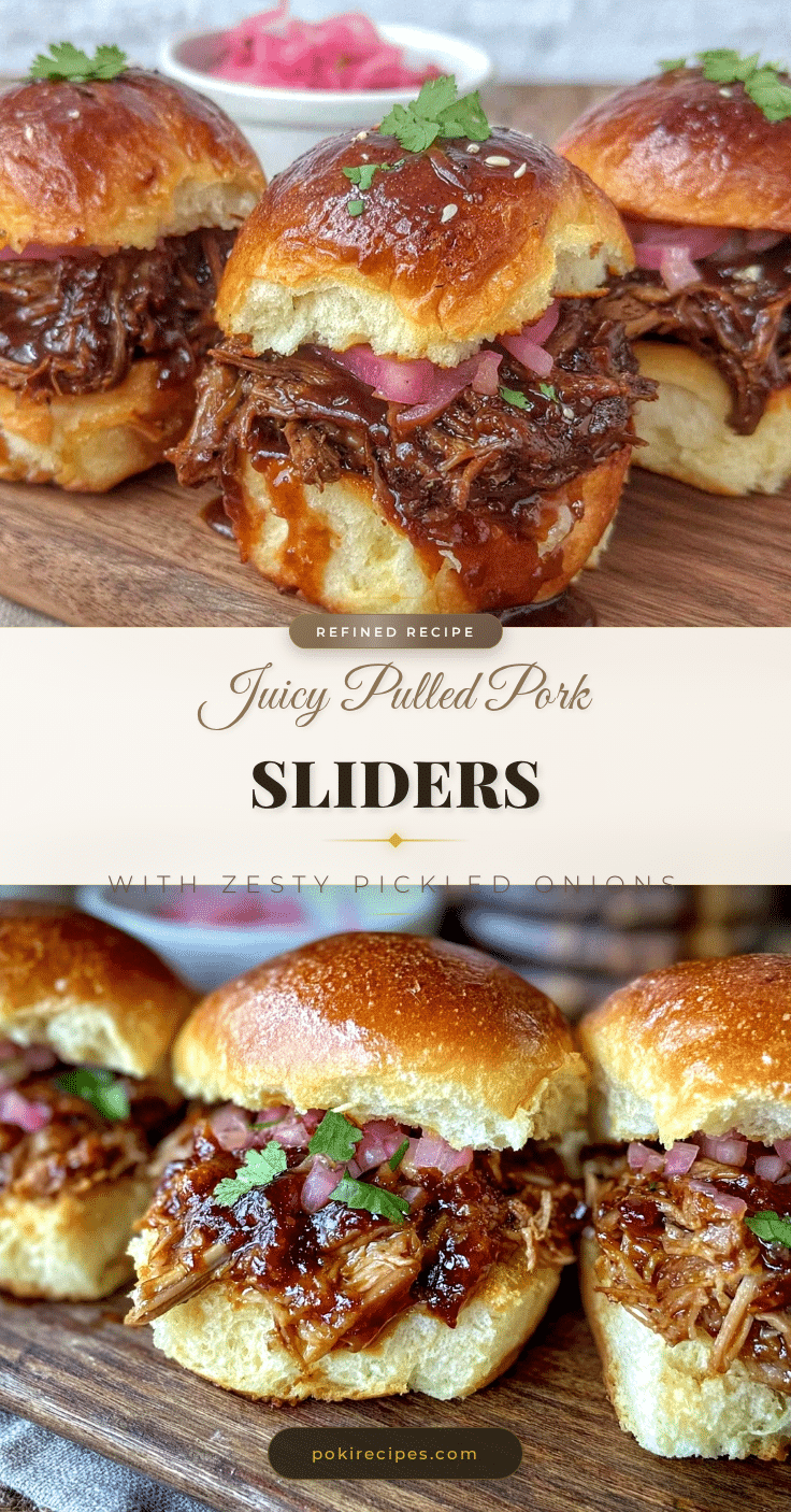 tender pulled pork sliders recipe