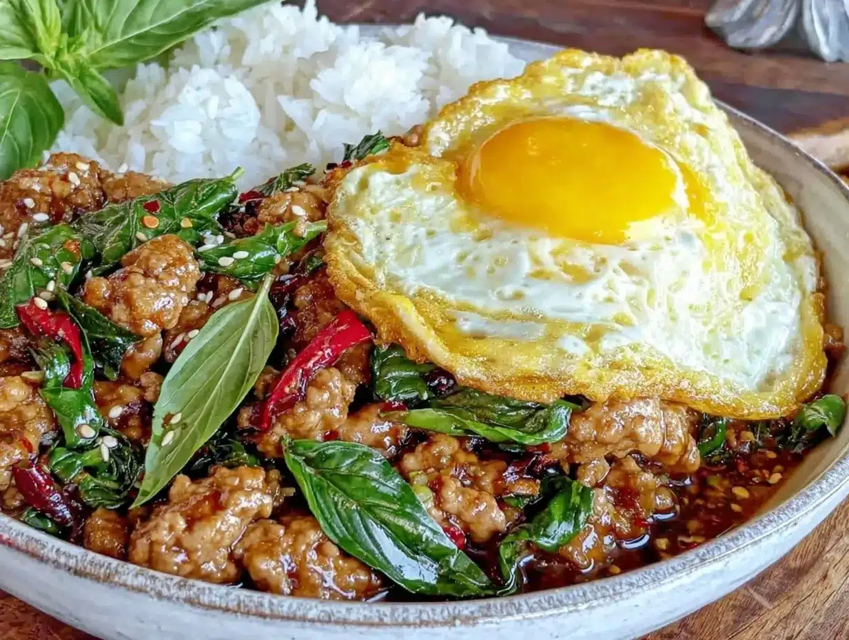 thai basil chicken stir fry preparation steps